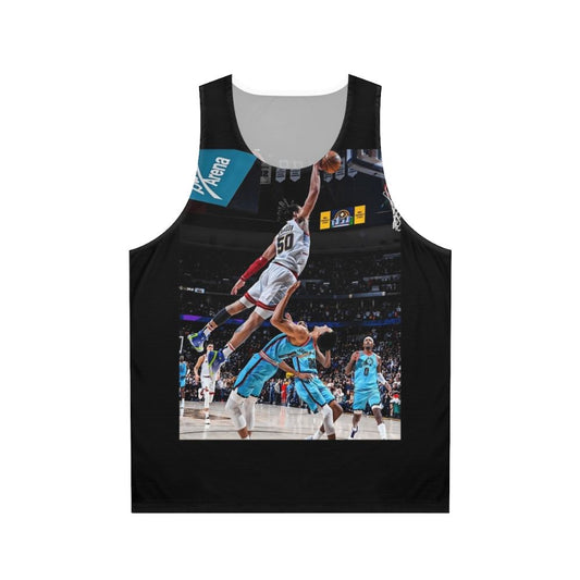 Aaron Gordon slam dunk fanart unisex tank top