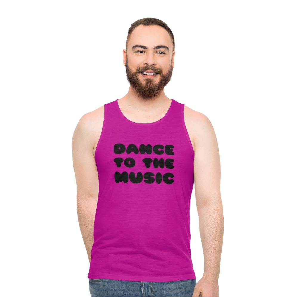 Sly Stone Funk Disco Unisex Dance Music Tank Top - men