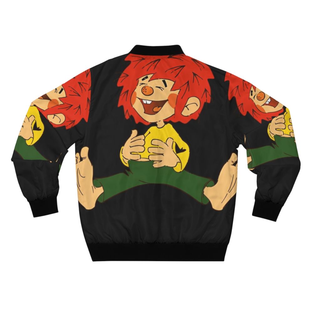 Pumuckl Bomber Jacket - Iconic Cartoon Character Inspired Outerwear - Back