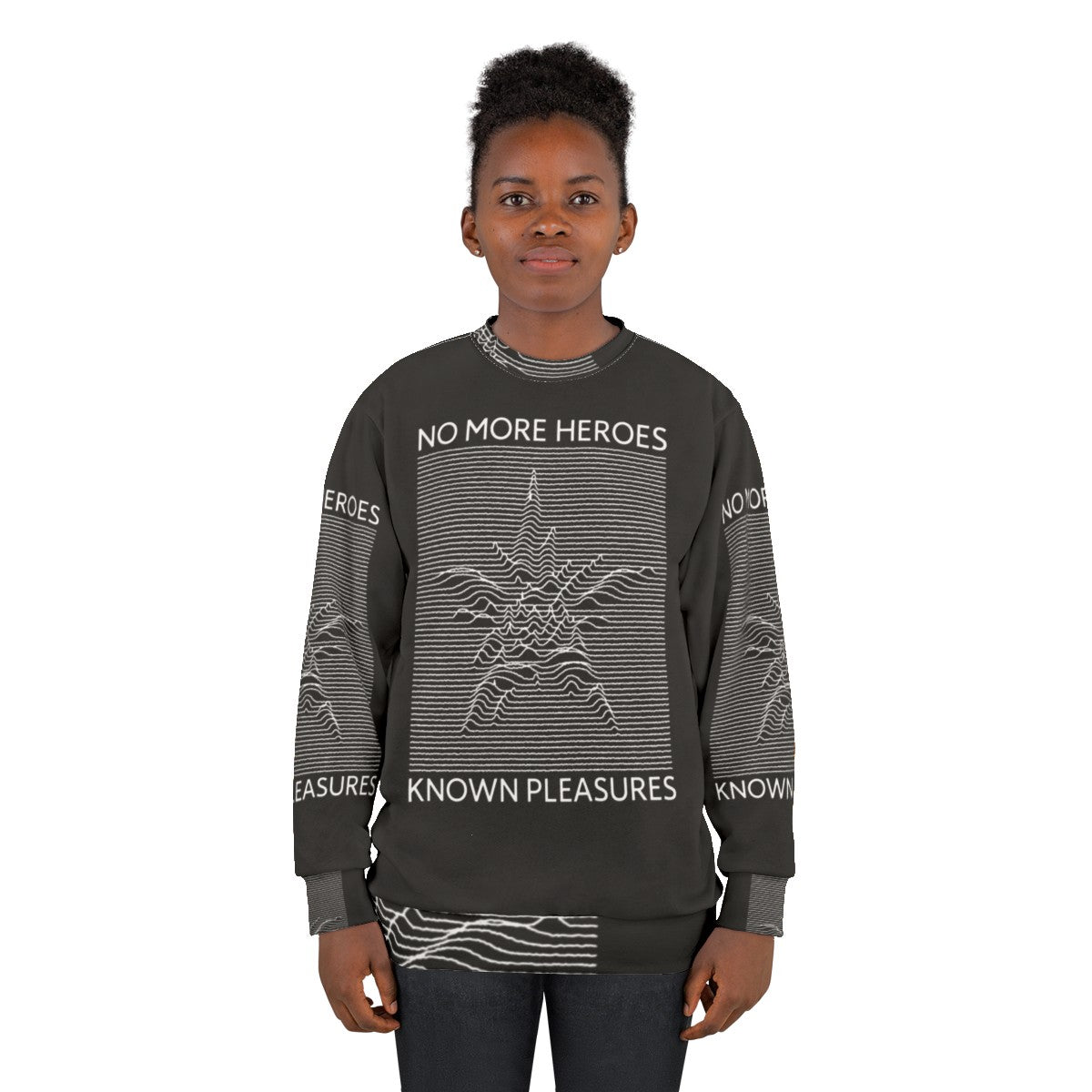 No More Heroes "Known Pleasures" Sweatshirt - women