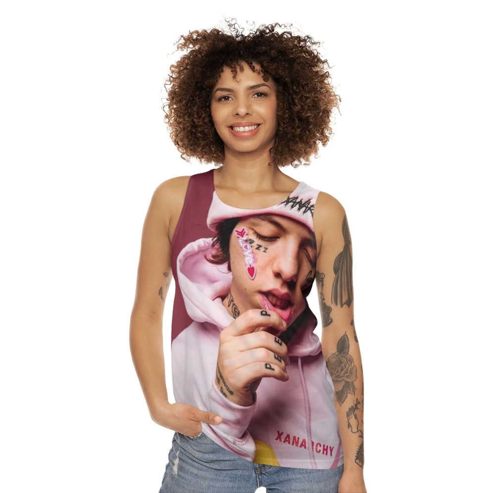 Lil Xan Unisex Rapper Tank Top - women