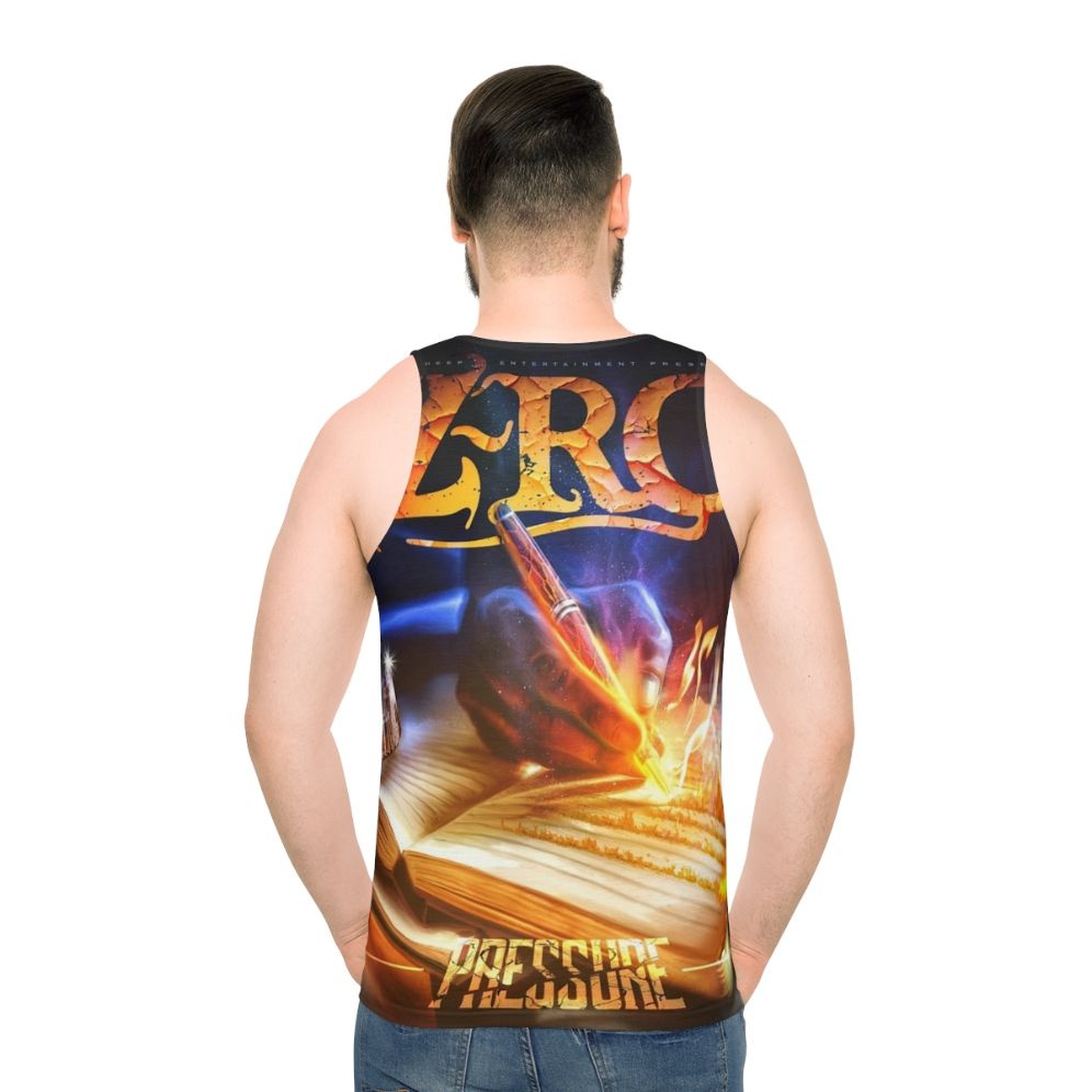 Pressure by Z Ro Unisex Tank Top - men back