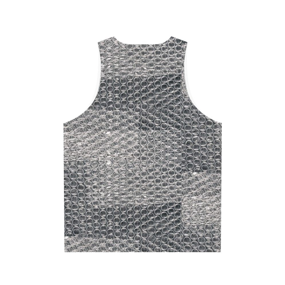 Bubble Wrap Unisex Tank Top - Back