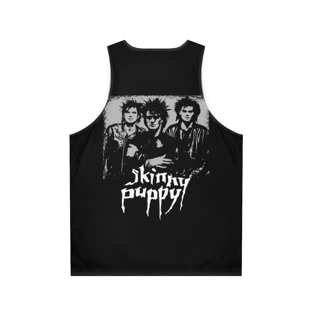 Skinny Puppy post punk and gothic unisex tank top - Back