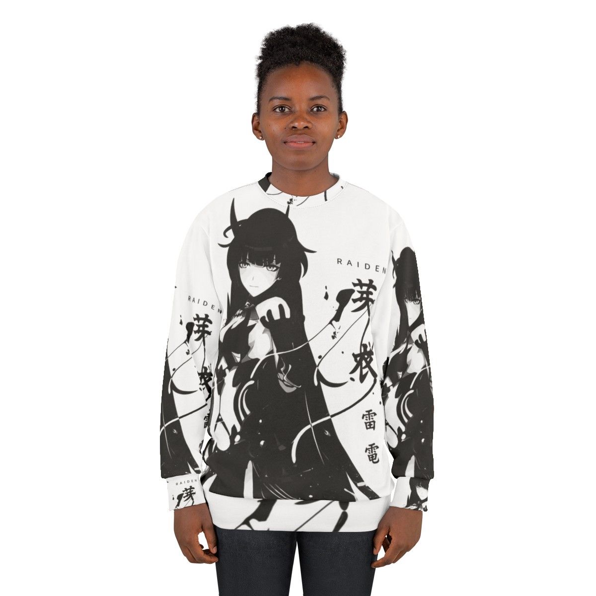 Lightning Raiden Sweatshirt - Honkai Impact 3rd Anime Girl - women