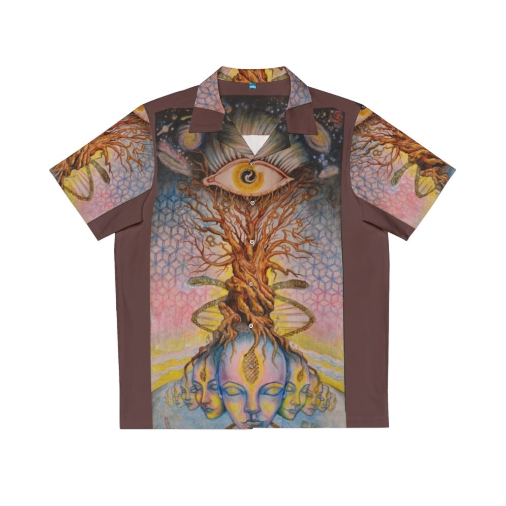 Pineal gland Hawaiian shirt featuring visionary art design