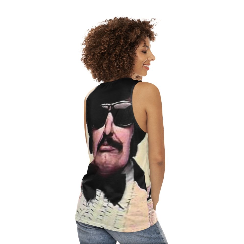 Tony Clifton Unisex Retro Pop Culture Tank Top - women back