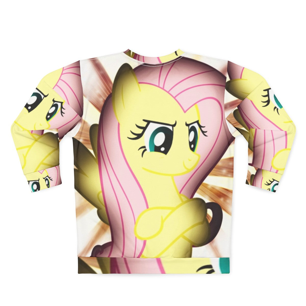 Fluttershy Inspired Sweatshirt - Back