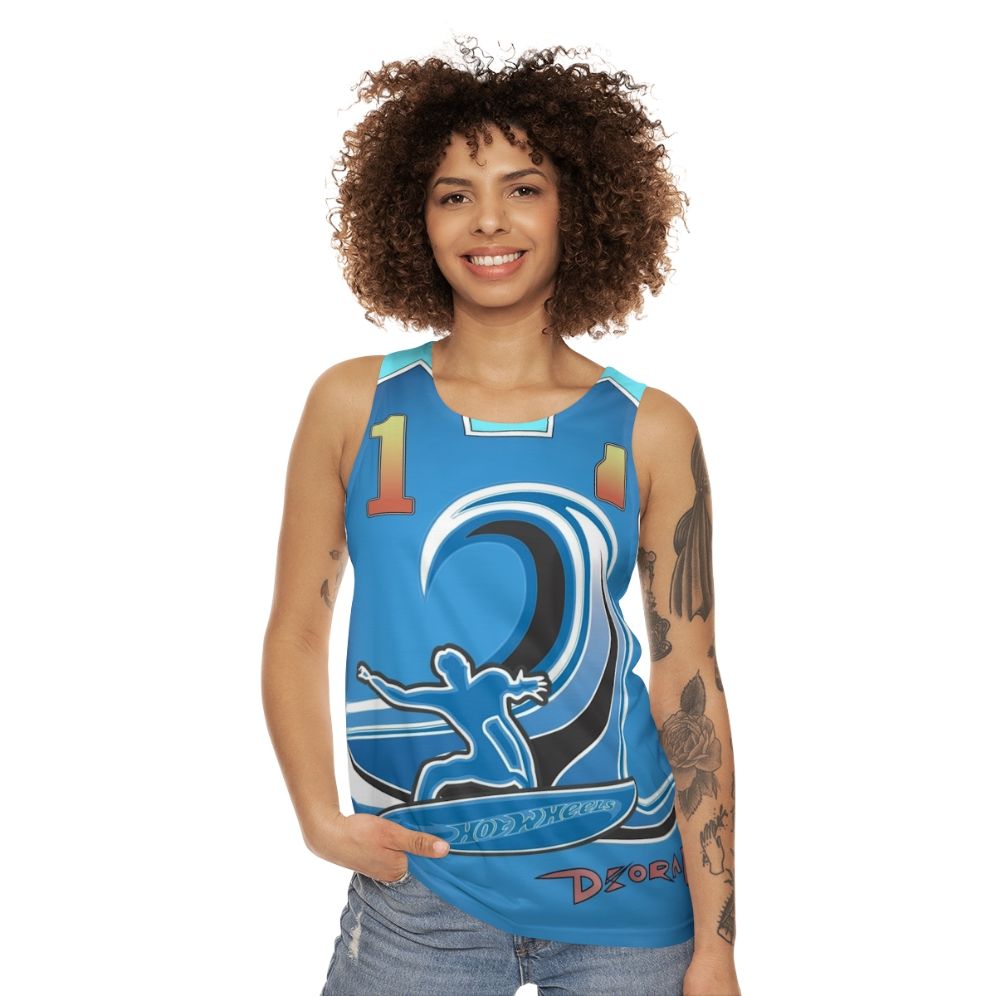 Vert Wheeler Hot Wheels World Race Unisex Tank Top - women