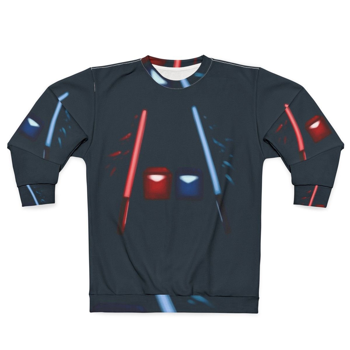 Artsy Beat Saber Virtual Reality Gaming Sweatshirt