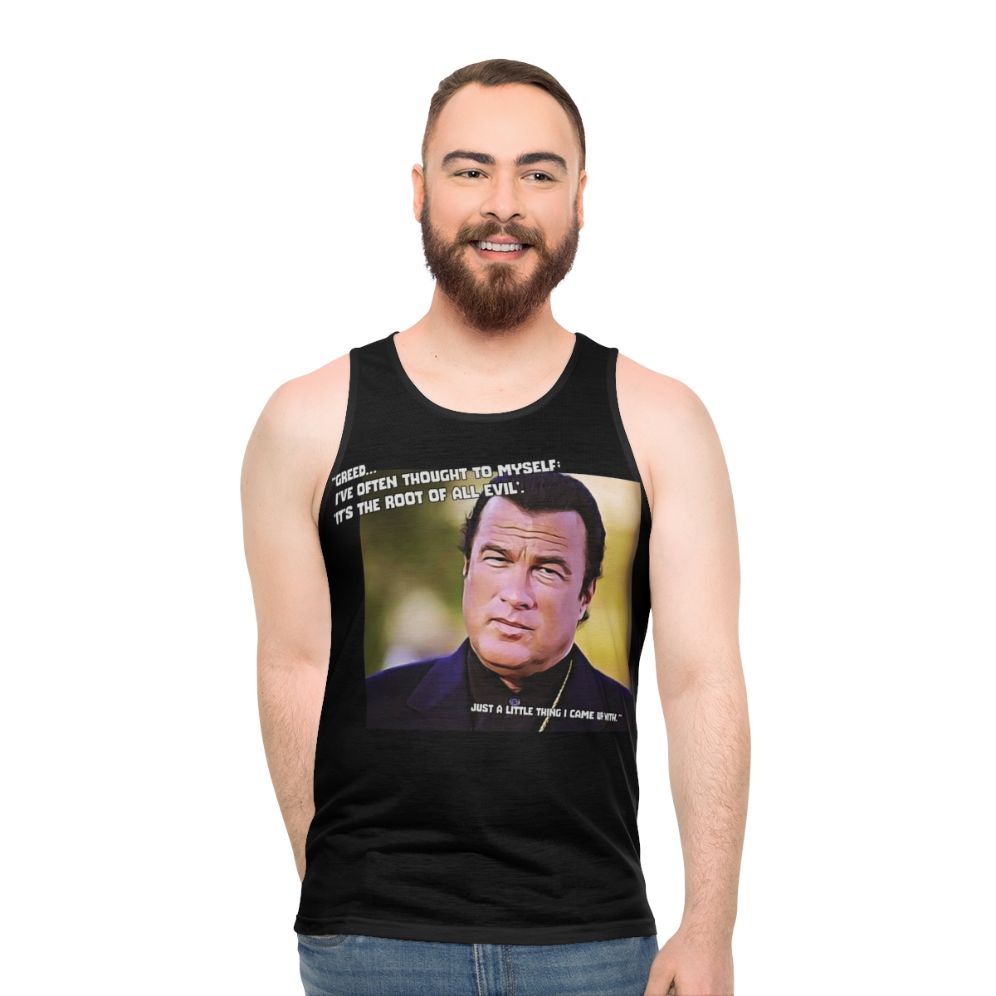 Steven Seagal Inspired 90s Unisex Tank Top - men