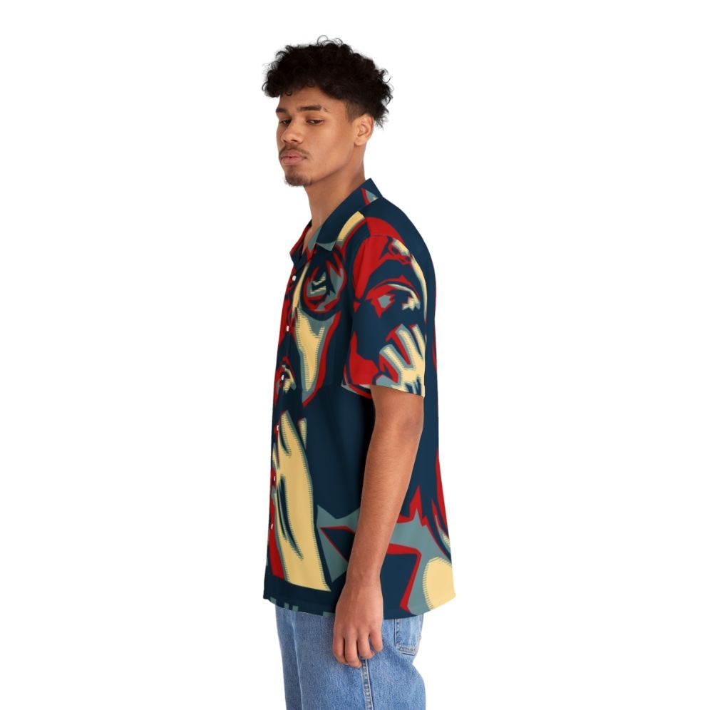 Didier Raoult Themed Hawaiian Shirt - People Left