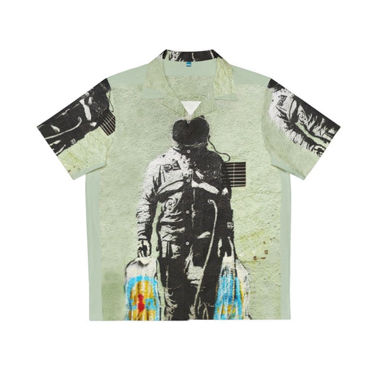 Banksy Astronaut Shopping Bags Hawaiian Shirt