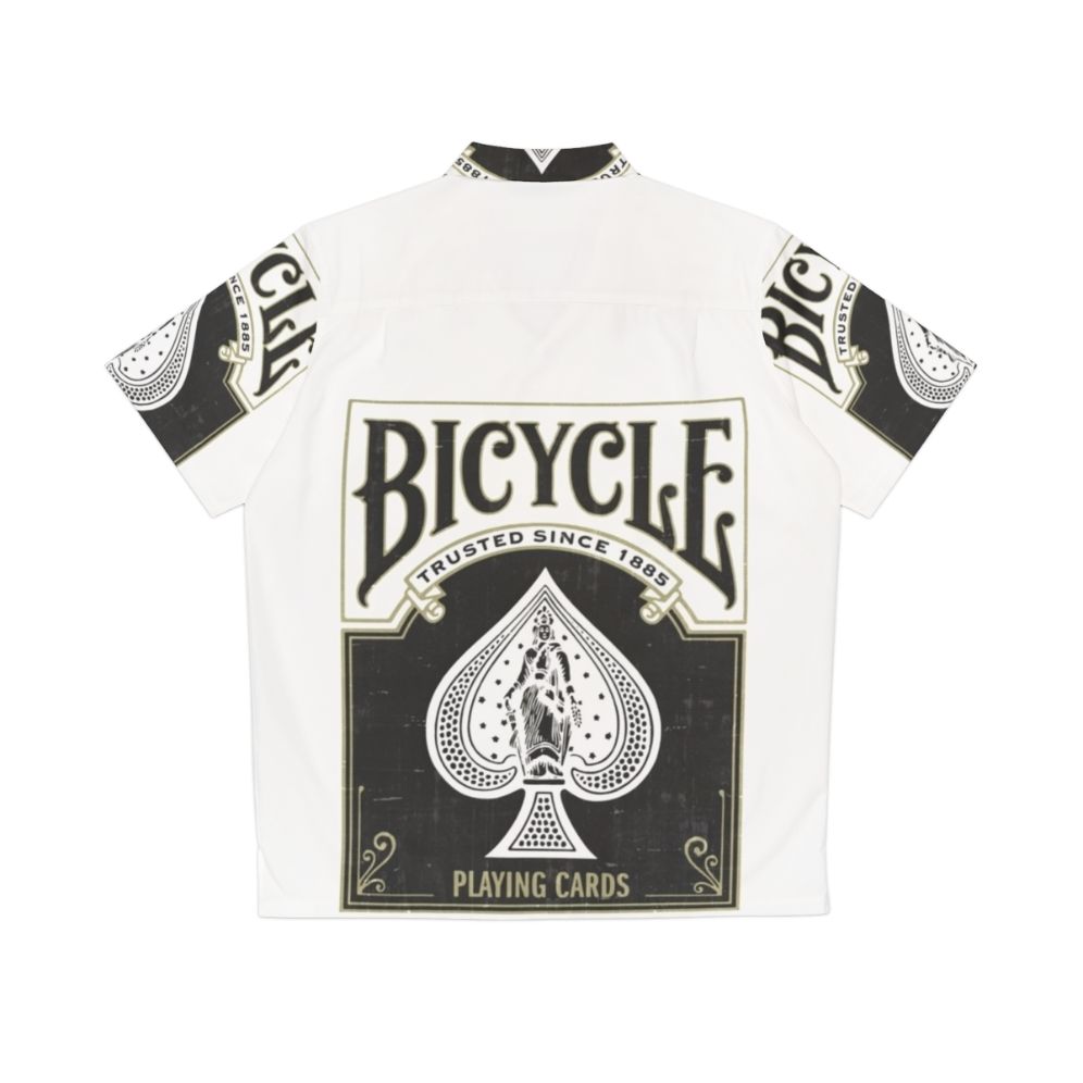 Bicycle Playing Cards Hawaiian Shirt - Back