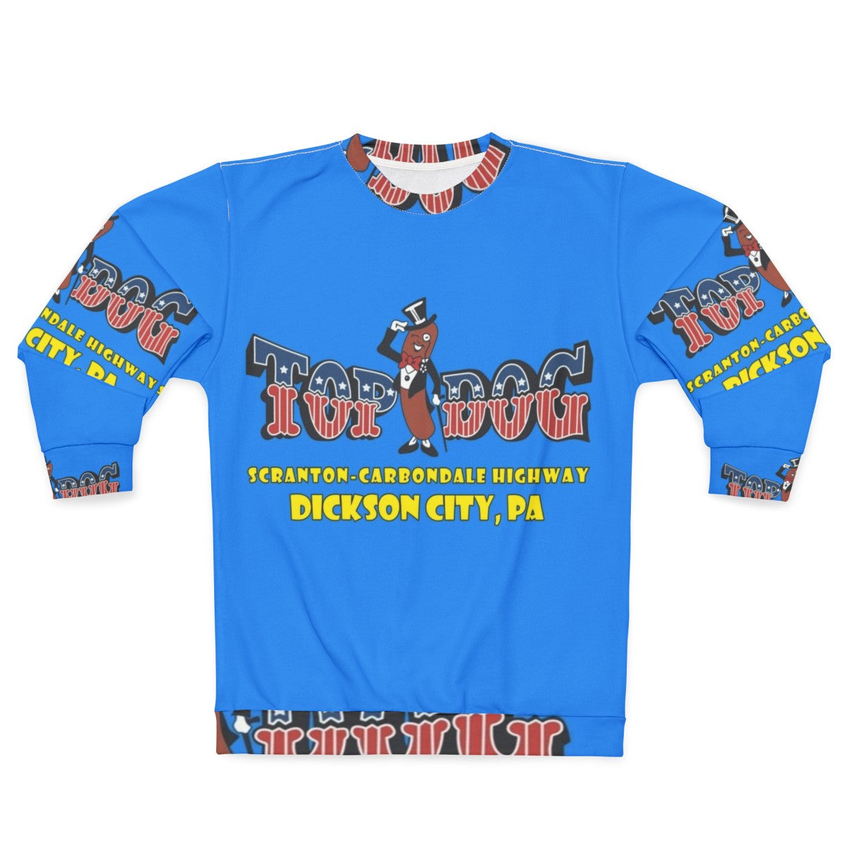 Top Dog Arcade Dickson City Sweatshirt - Retro Gaming Apparel