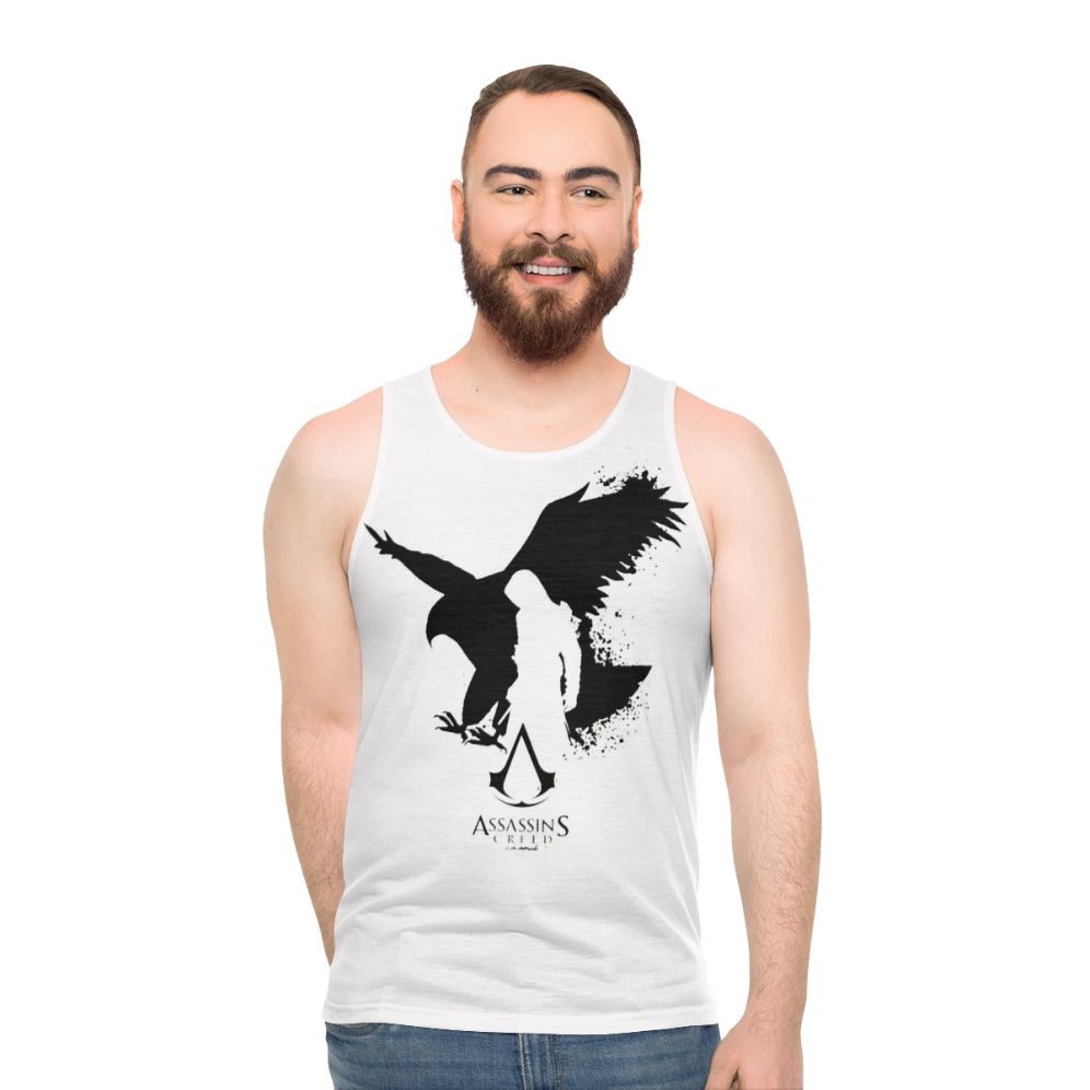 Assassin's Creed unisex tank top with game characters - men