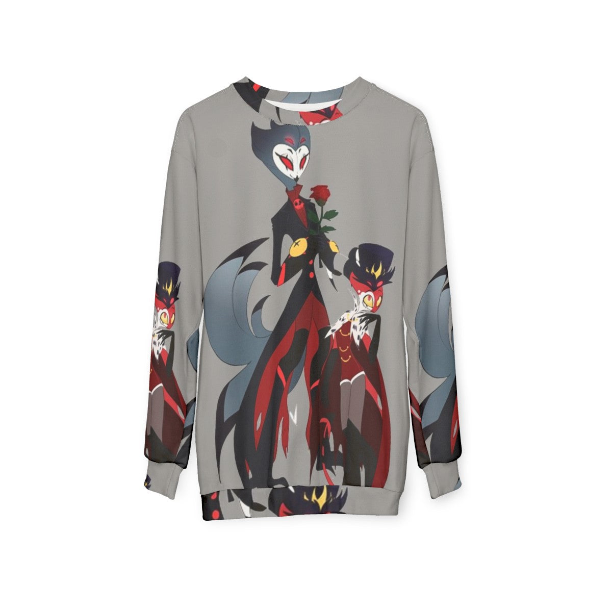 Helluva Boss Stolas Sweatshirt - Official Anime Merchandise - hanging