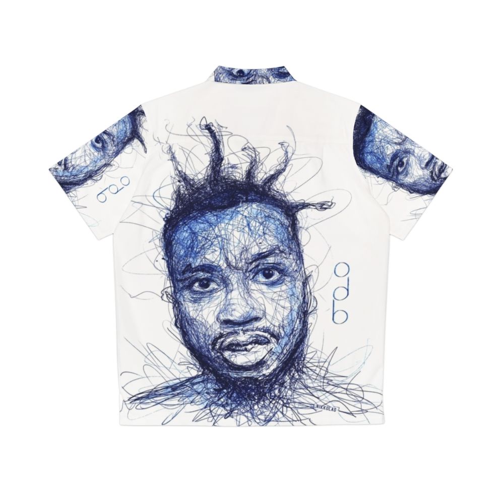 ODB by Nikkolas Hawaiian Shirt featuring Wu Tang inspired design - Back