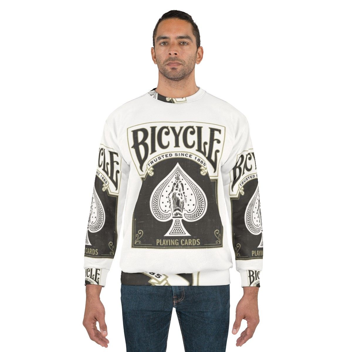 Limited Edition Bicycle Playing Cards Sweatshirt - men