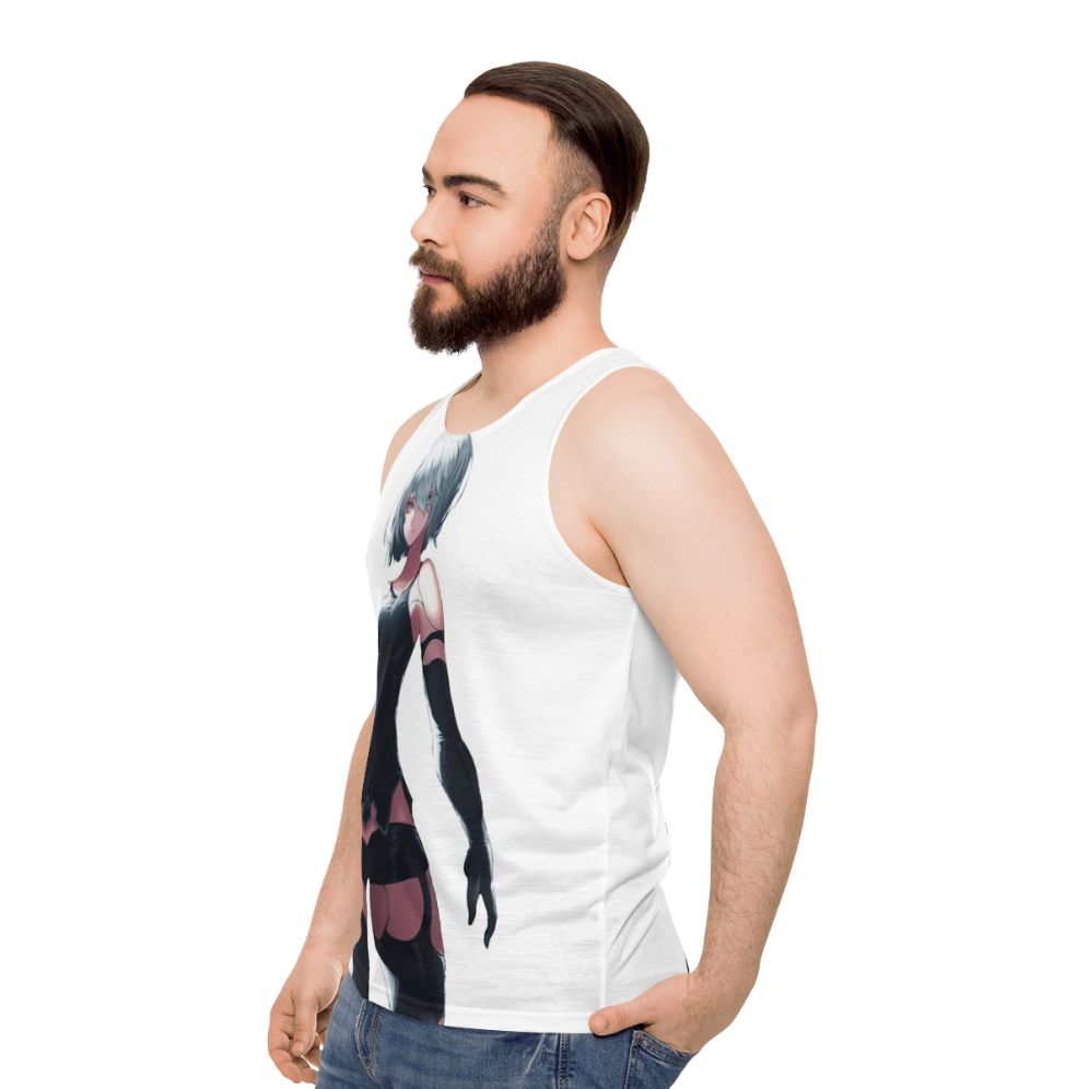 Yorha Type A No 2 Unisex Tank Top - men side