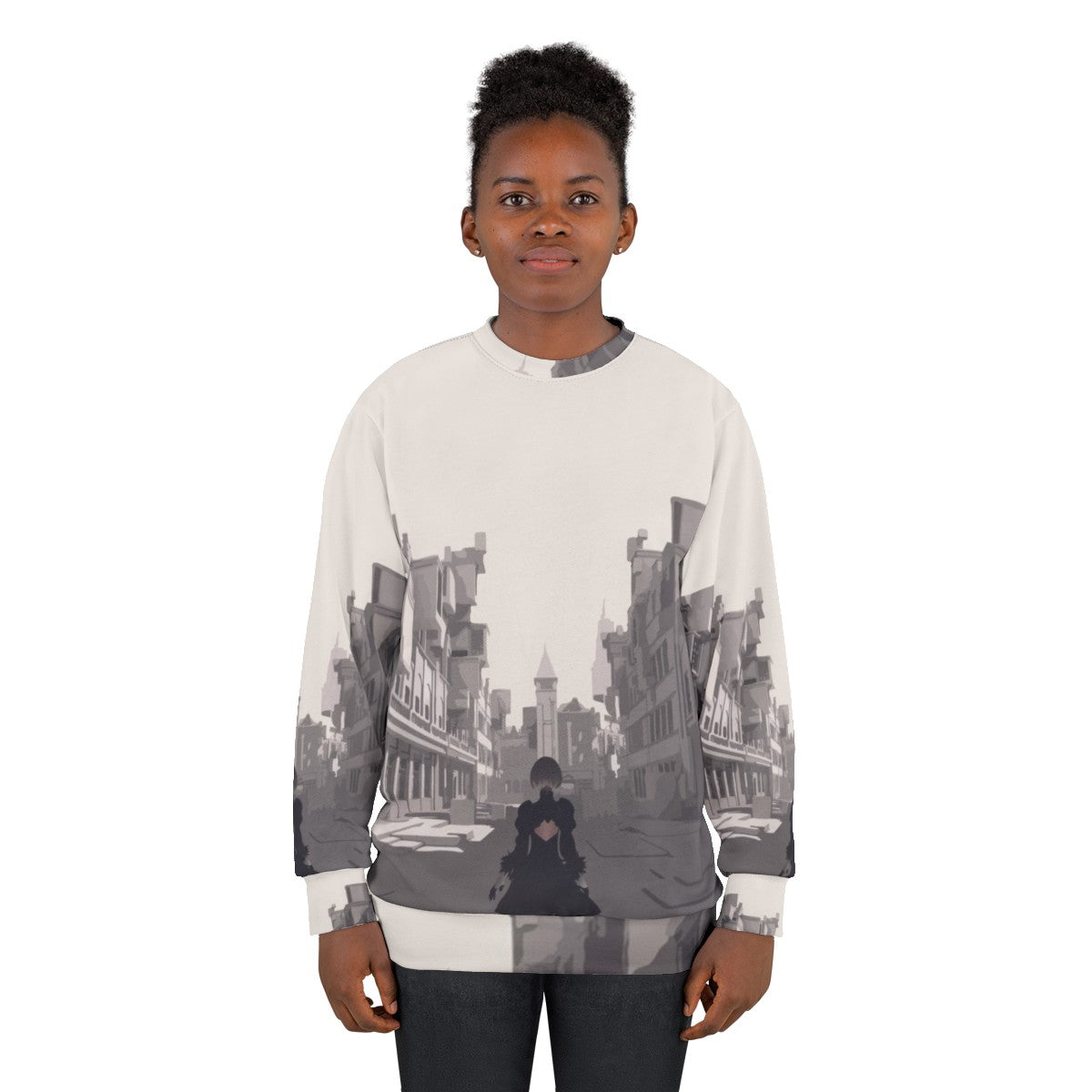 Nier Automata Copied City Sweatshirt - women