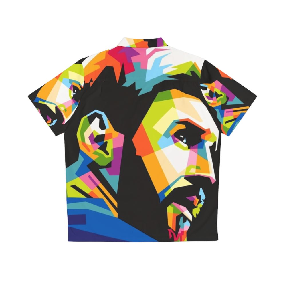 WPAP Leo Messi Hawaiian Shirt - Back