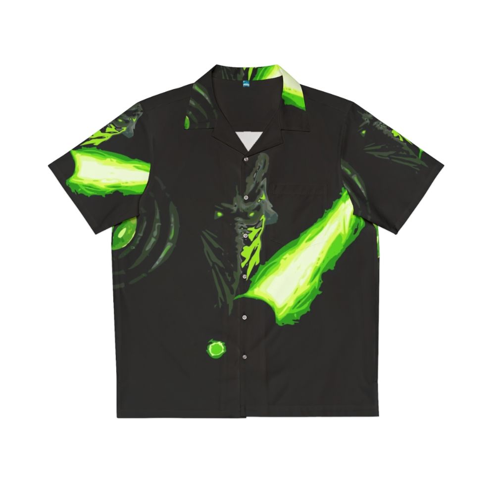 Zeratul Inspired Hawaiian Shirt - Protoss Themed Starcraft Merchandise