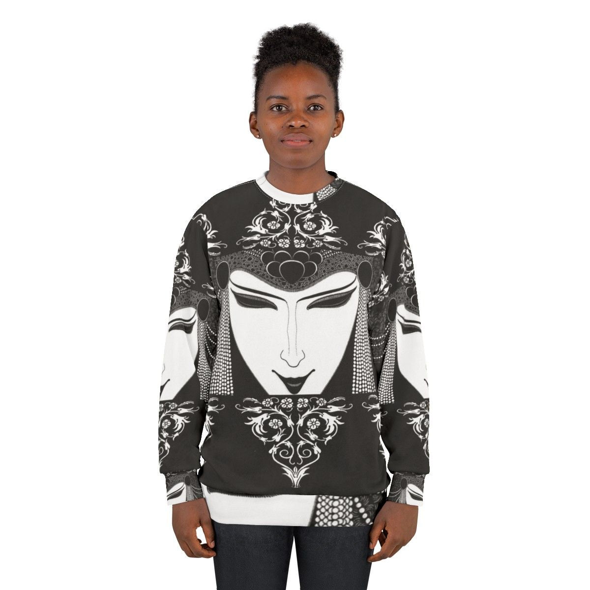 Aubrey Beardsley Dark Magic Gothic Sweatshirt - women