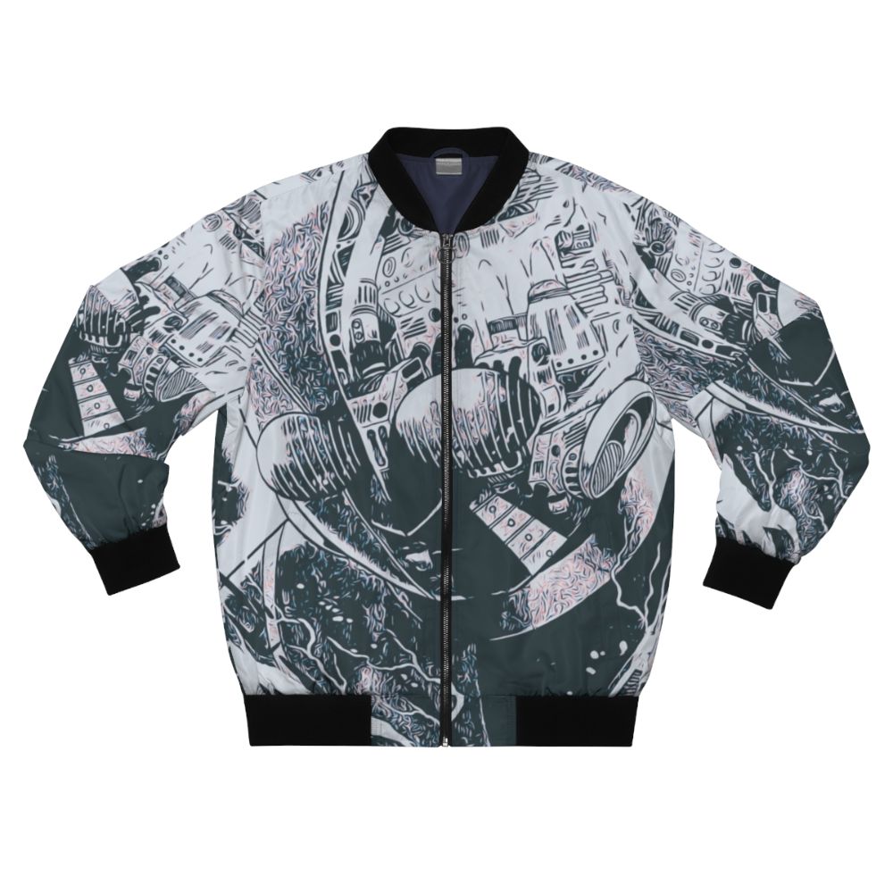 Kikaider Bomber Jacket - Japanese Superhero Metal Hero Anime Jacket