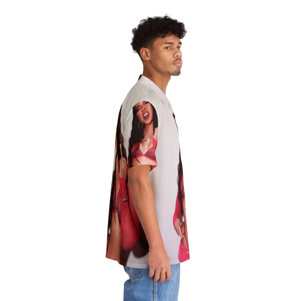 Becky G Hawaiian Shirt with Vibrant Reggaeton-Inspired Design - People Pight