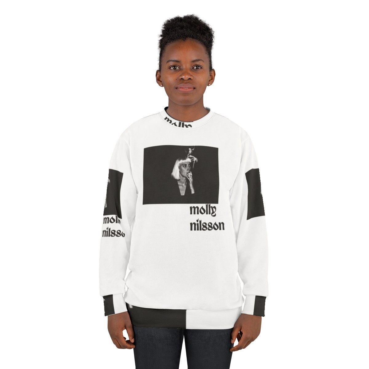 Molly Nilsson Berlin Indie Pop Synthpop Sweatshirt - women