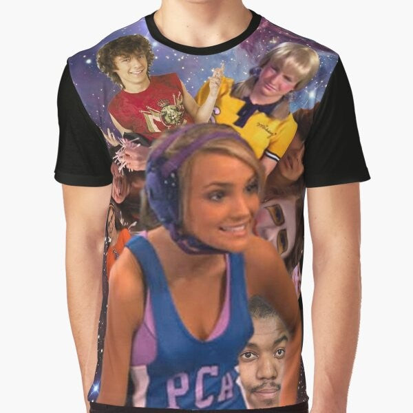 Zoey 101 Character Collage Graphic T-Shirt