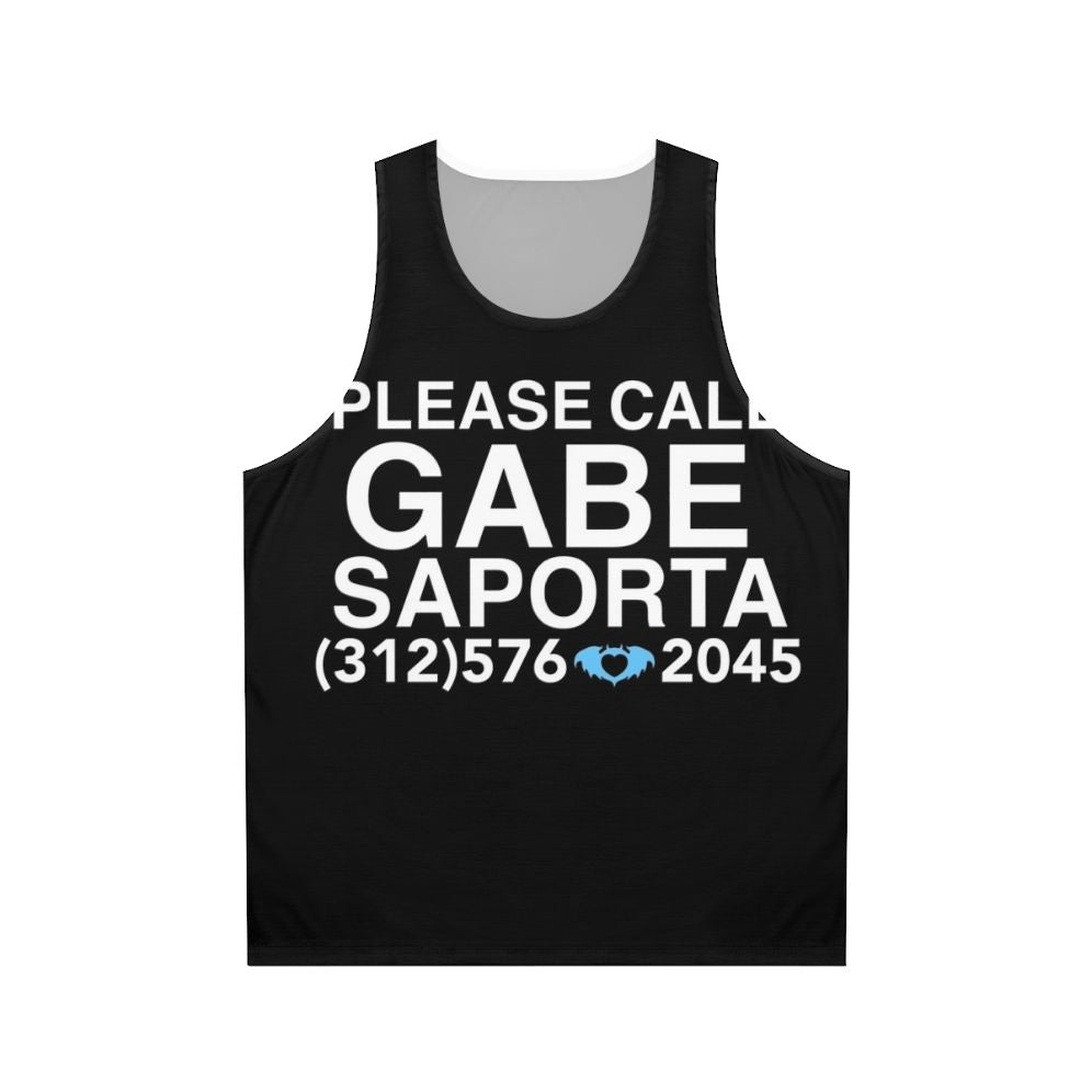 Gabe Saporta Unisex Tank Top