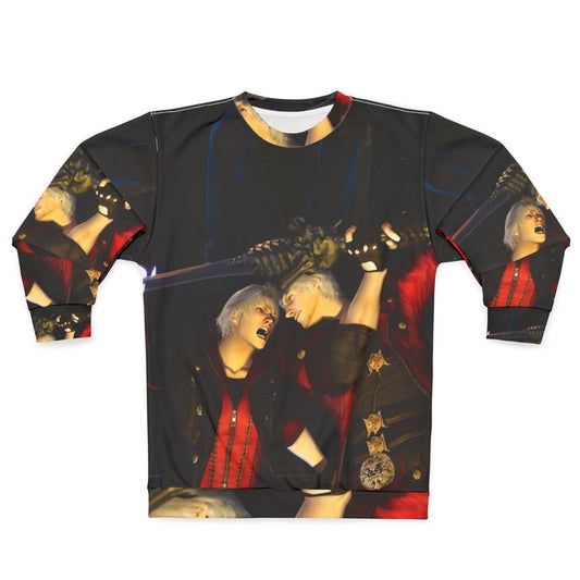 Devil May Cry Painting Sweatshirt 2 featuring Dante, Vergil, and Nero