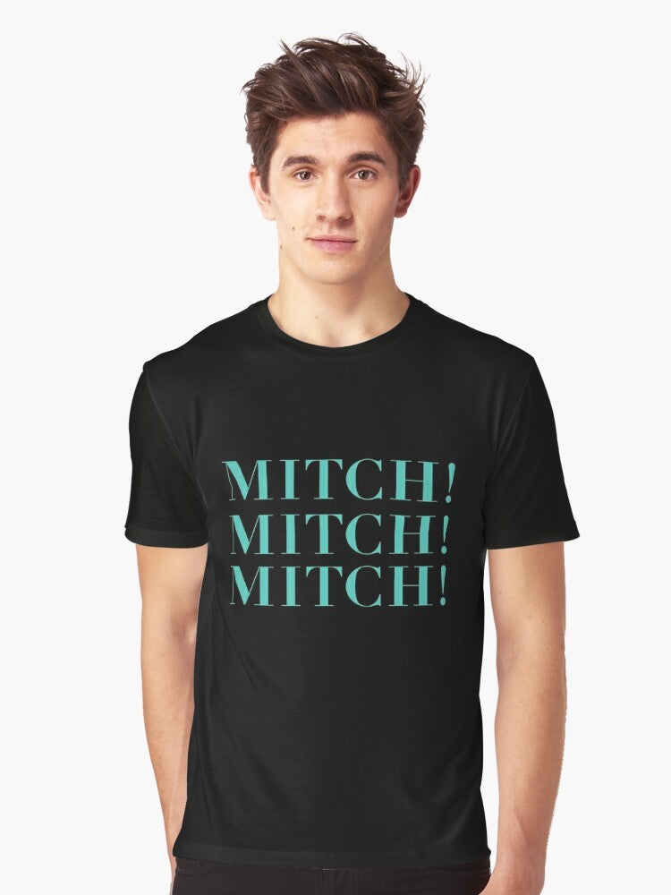 Mitch! Mitch! Mitch! Funny Graphic T-Shirt - Men