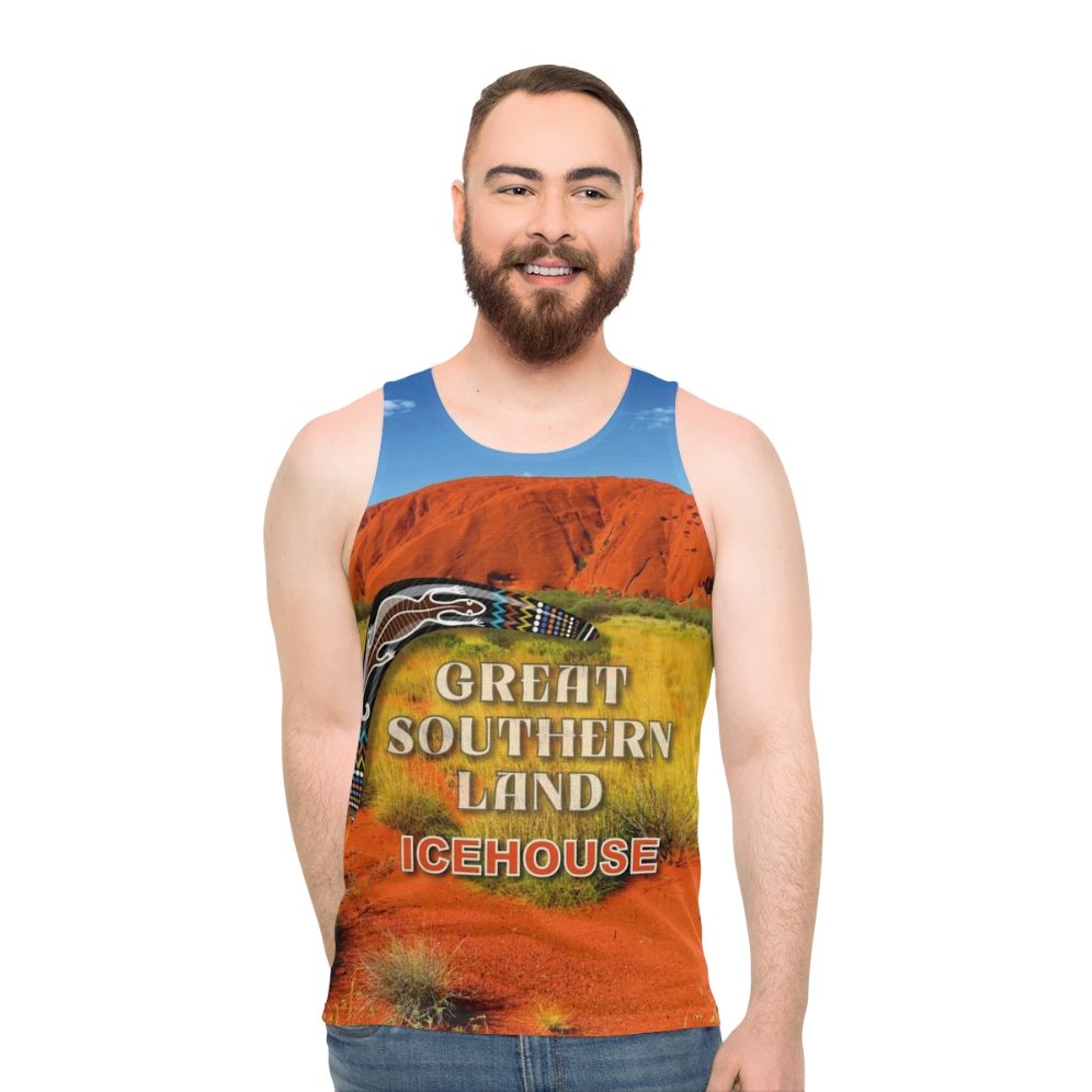 Unisex Tank Top featuring Great Southern Land Australian Band - men