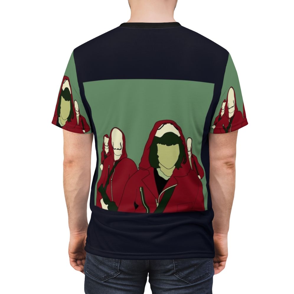 Money Heist La Casa De Papel Inspired T-Shirt - men back