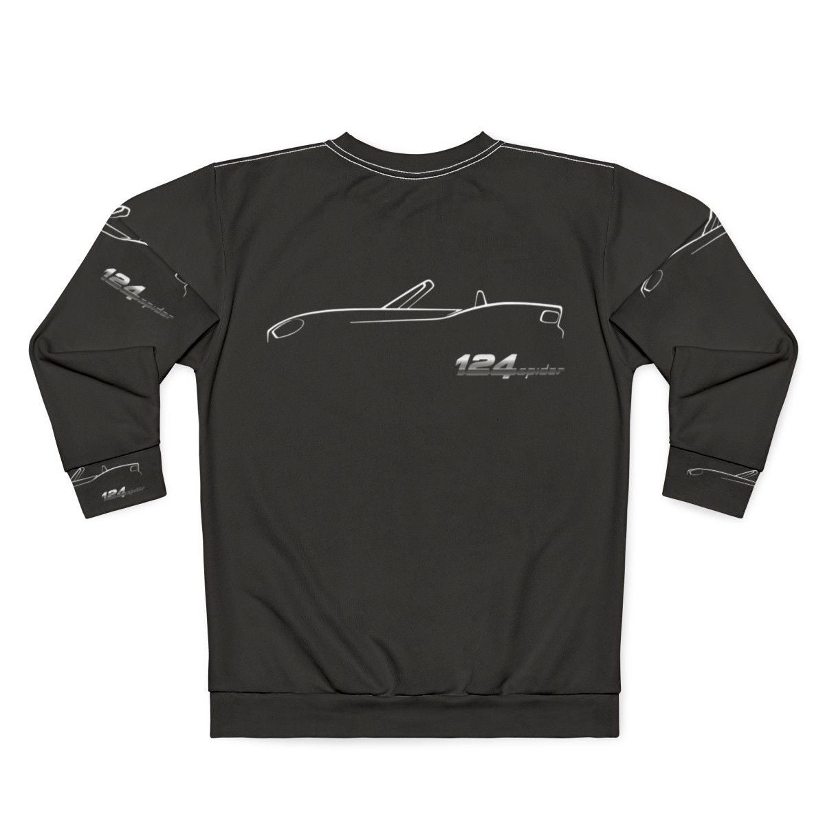 Abarth 124 Spider Profile Sweatshirt - Back