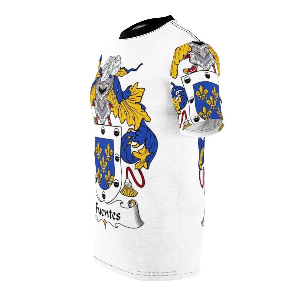 Fuentes Coat of Arms Family Crest T-Shirt - men left