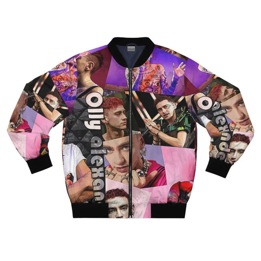 Olly Alexander Bomber Jacket with Collage Design