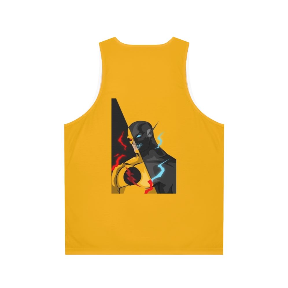 Superhero Antiflash Zoom Unisex Tank Top - Back