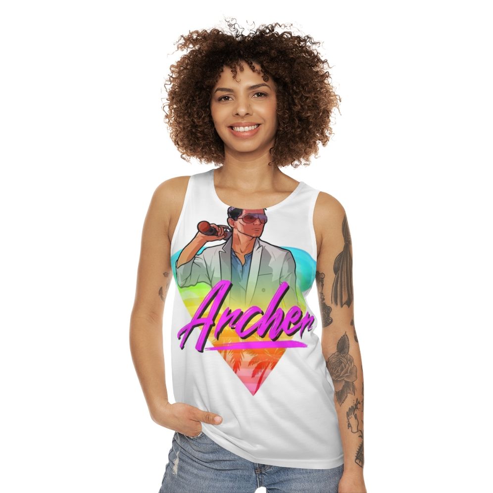 Archer Vice 80s Unisex Tank Top - women