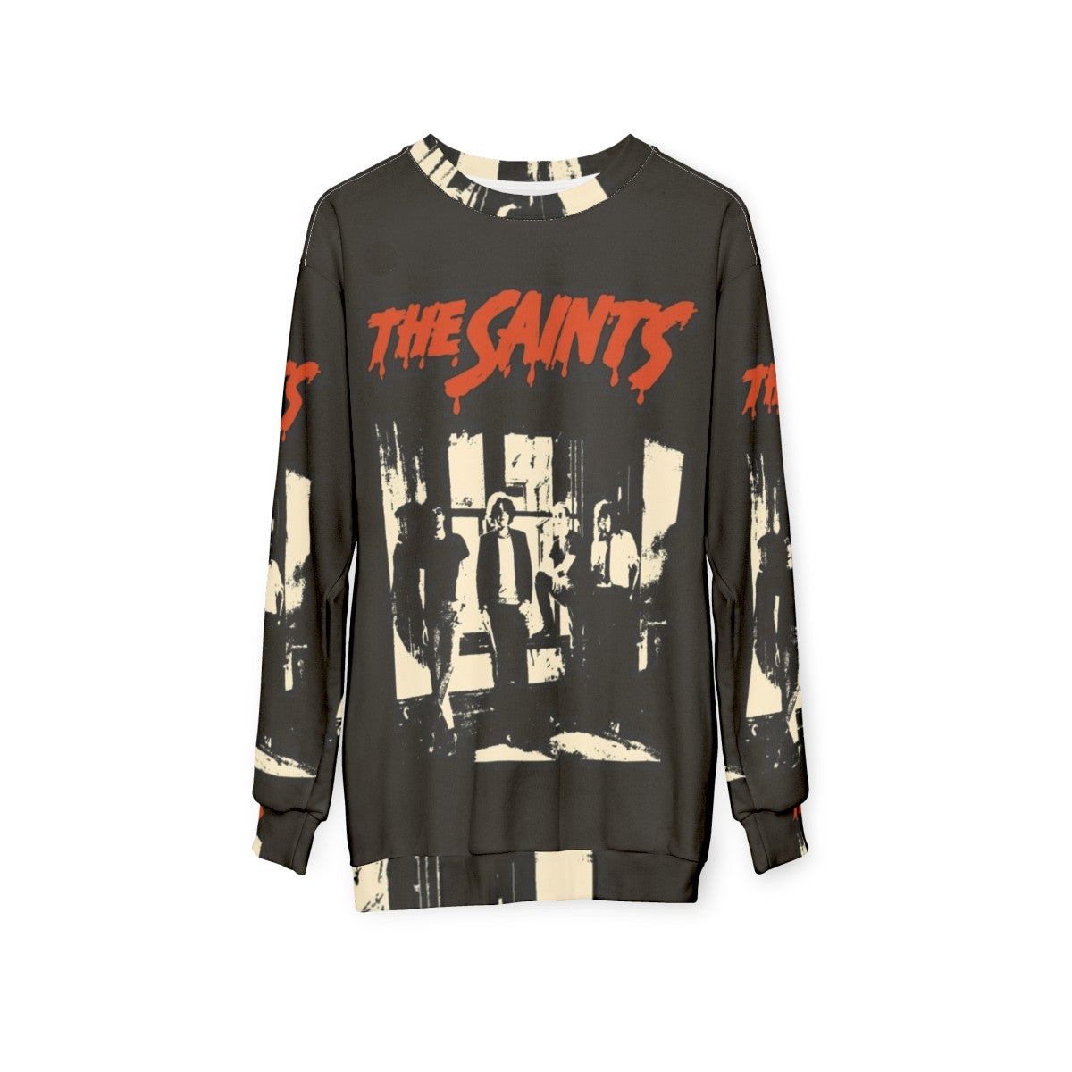 The Saints Punk Rock Sweatshirt - hanging