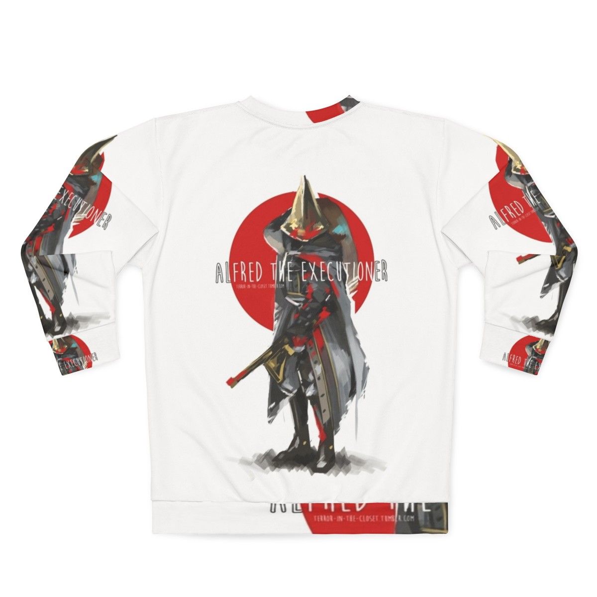 Bloodborne Alfred The Executioner Sweatshirt - Back