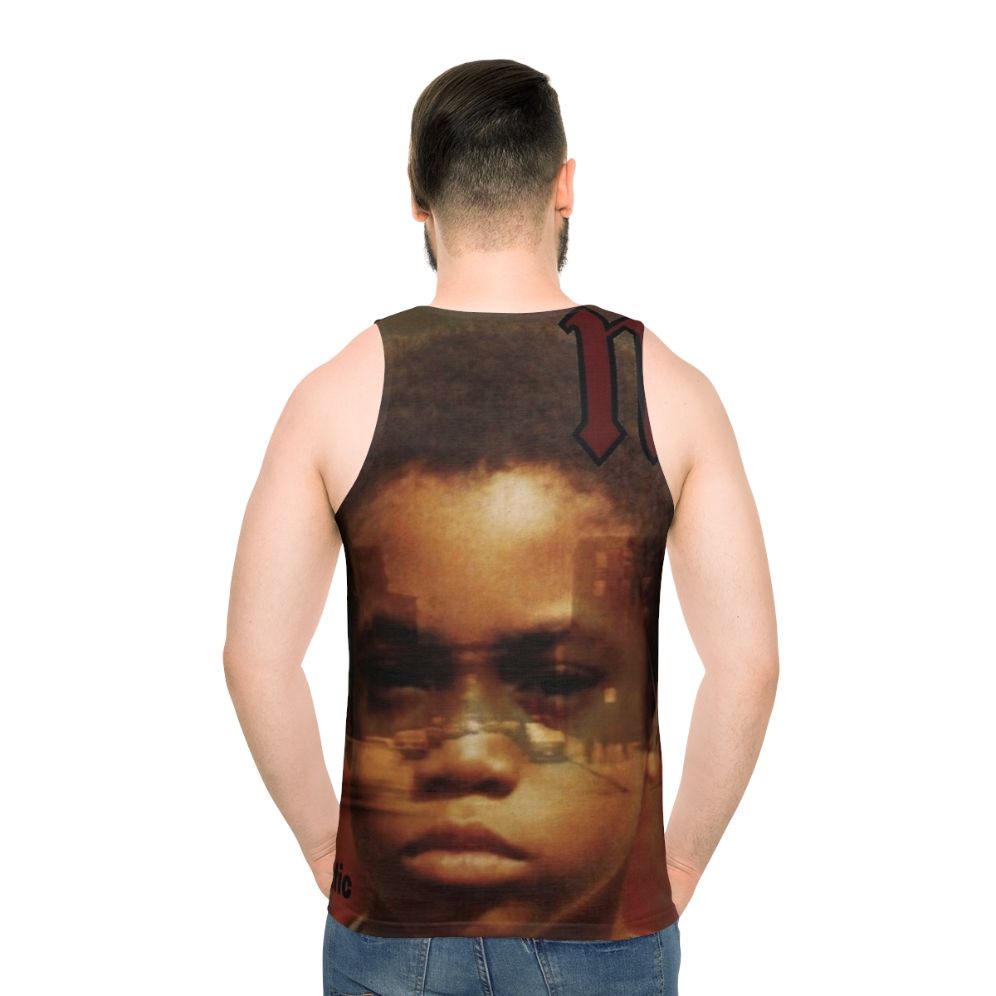 Nas Illmatic Album Cover Art Unisex Tank Top - men back