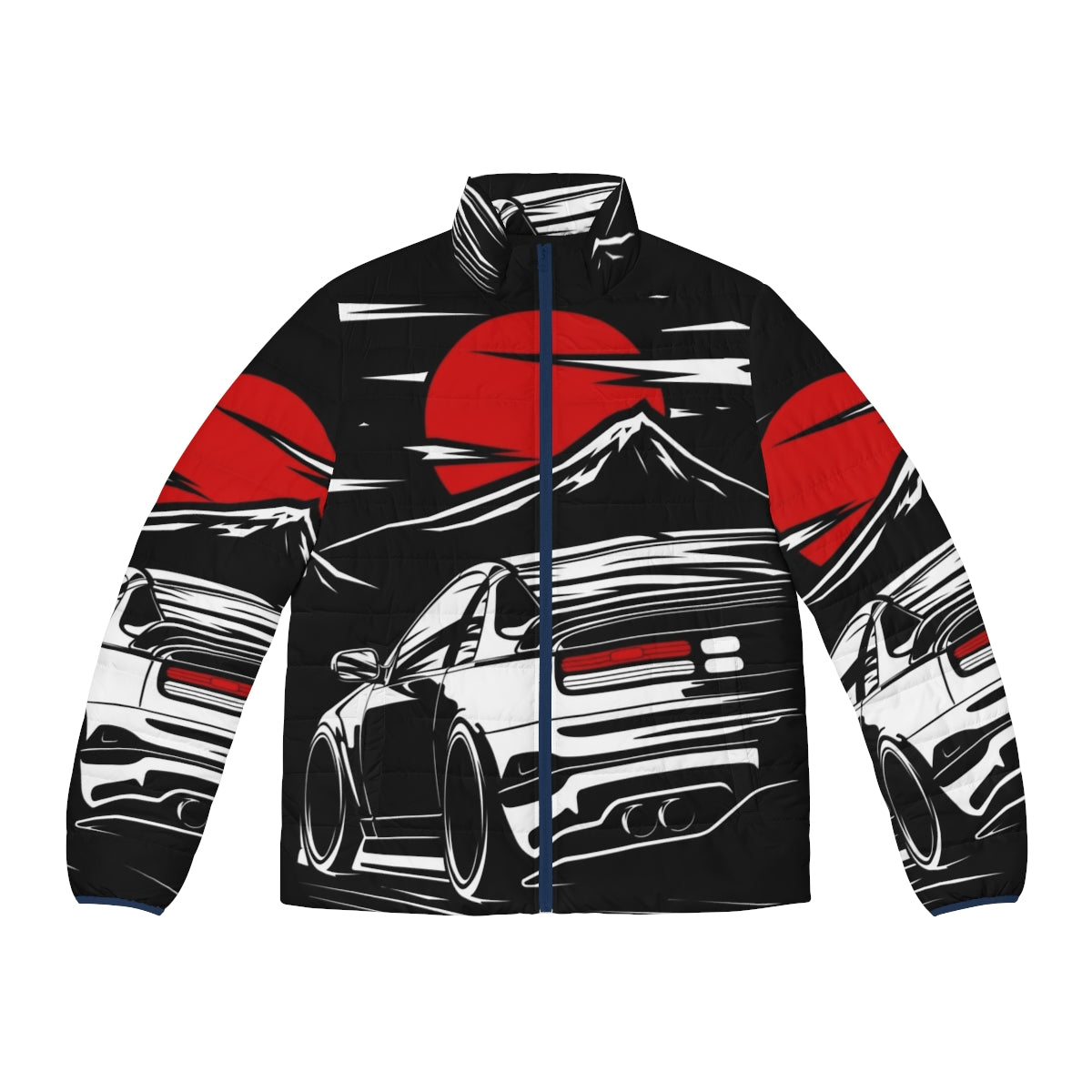 Nissan 300ZX Z32 Fairlady Puffer Jacket - Stylish JDM Car Enthusiast Apparel