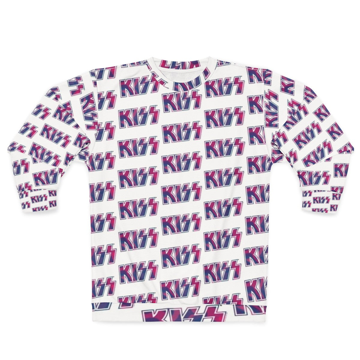 Kiss The Band Tie Dye Logo Sweatshirt