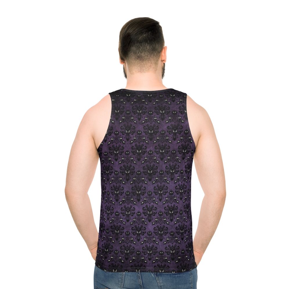 Haunted Mansion inspired unisex tank top - men back