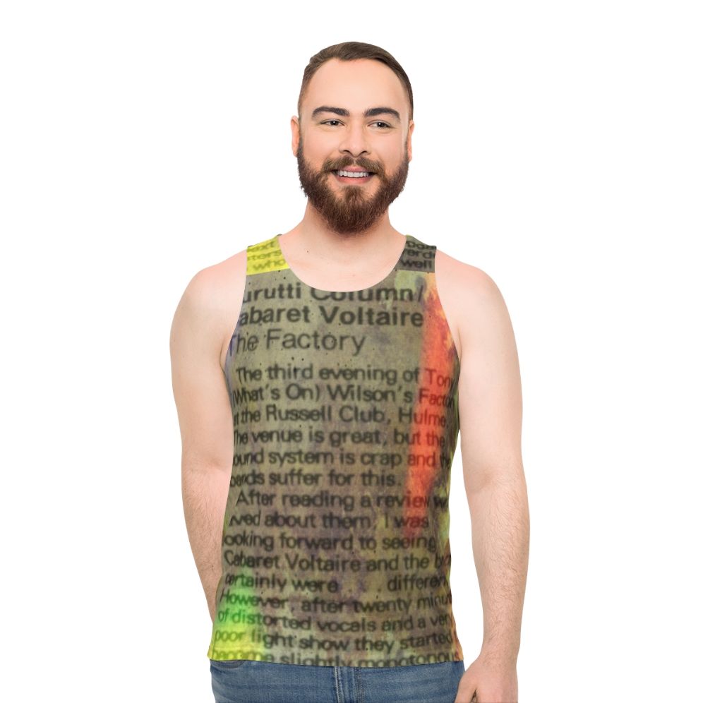 The Durutti Column Unisex Tank Top - men