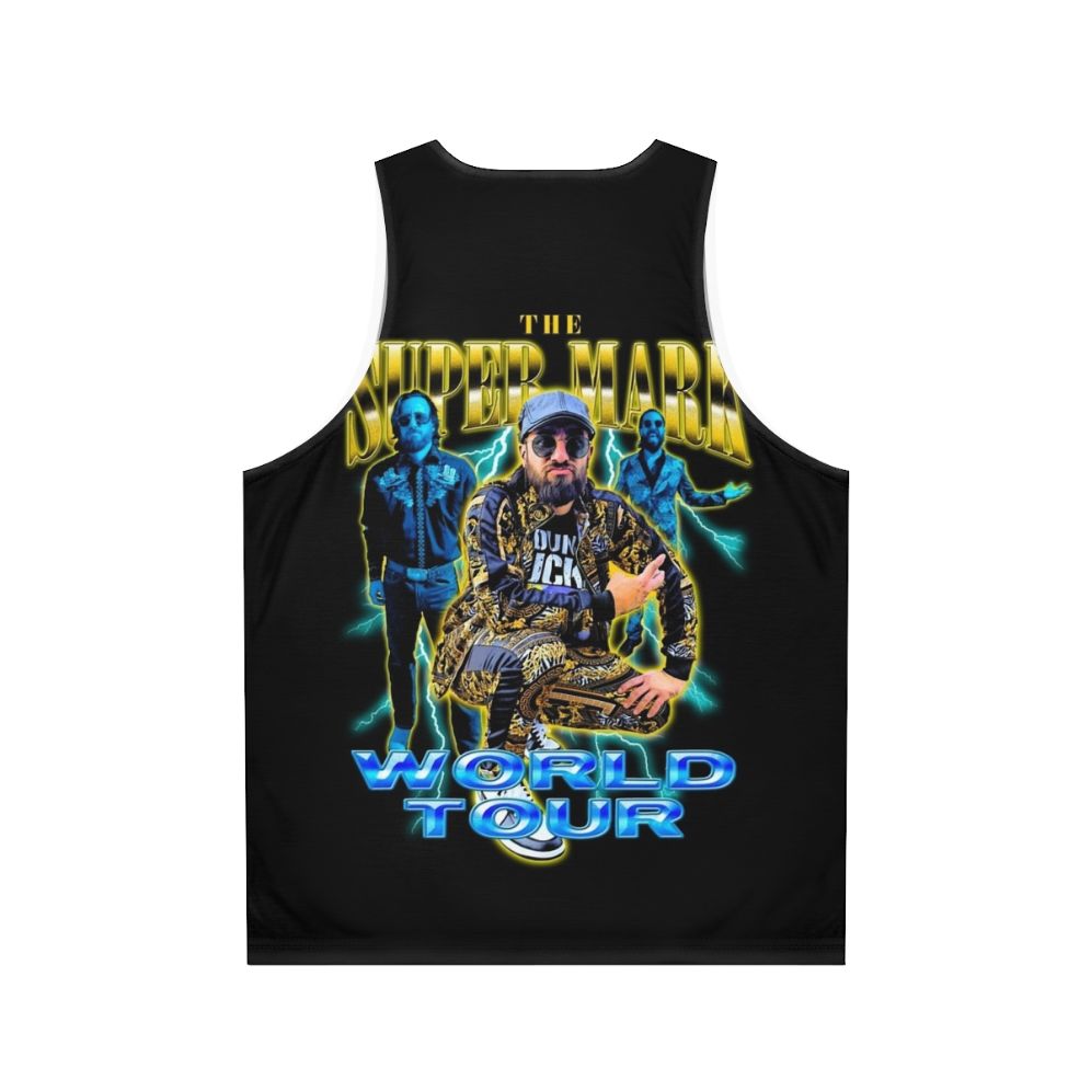 World Tour Unisex Graphic Tank Top - Back